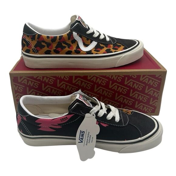 Vans Style 73 DX‎ Anaheim Factory OG Leopard Shoes Mens 9 Womens 10.5 Sneakers - Picture 1 of 10